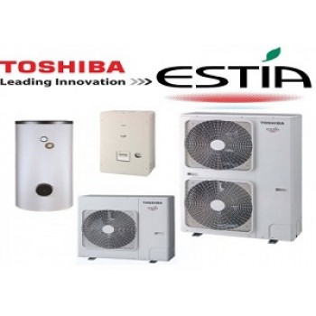 Toshiba HWS-1405H-E- HWS1405XWHM3-E Estia 1 fázisú levegő-víz hőszivattyú 14 kW
